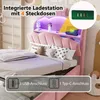 Flieks Polsterbett 90x200cm mit Ladefunktion, Kinderbett Produktbild-Vorschau 7