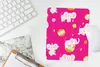 MuchoWow® Mauspad Mousepad Elefant - Blumen - Muster 19x23 Produktbild-Vorschau 5