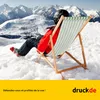Chaise longue - rayée étroite - vert clair - pliable - en Voir les images du produit 6