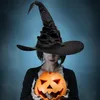 Cappello nero Costume di Halloween 3 pezzi nero 45 x 45 cm Anteprima dell’immagine prodotto 4