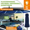 KESSER® Sonnenschirm Doppelsonnenschirm 4,6m x 2,7m | Produktbild-Vorschau 4