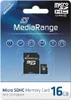 MediaRange, microSDHC 16 GB Class 10 s adaptérom SD, čierna Náhľad obrázku produktu 4