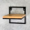 Wandregal Metall - Wand-Blumenhalter - 19x20x19 cm - Produktbild-Vorschau 3
