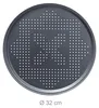 8 teglie per pizza con fori, rotonde, con rivestimento Anteprima dell’immagine prodotto 4