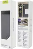 The image shows the packaging of an Allity Laptop-Pad with wireless charging. The packaging displays product images and descriptive text. Produktbild-Vorschau