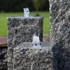 CLGarden Granit Springbrunnen SB2 3 teiliger Säulenbrunnen Produktbild-Vorschau 5