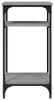 vidaXL Bočný stolík Grey Sonoma 40x30x75 cm Drevo Materiál Náhľad obrázku produktu 4