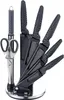 Michelino 8 teiliges Messer-Set mit Acryl Stand, carbon Produktbild-Vorschau 1