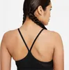 Nike W Nk Indy Bra V-Neck Black/Black/Black/White M Produktbild-Vorschau 13