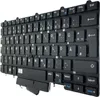 A close-up, angled view of a black German keyboard without a frame. Produktbild-Vorschau