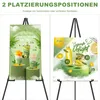 Metallstaffelei, Staffelei zum Präsentieren von Gemälden Produktbild-Vorschau 5