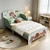 Kinderbett Grün mit Bären & Bergmotiv, beidseitigem Produktbild-Vorschau 5