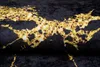 Tapiso Teppich TOSCANA Modern Schwarz Golden Wohnzimmer  Produktbild-Vorschau 7