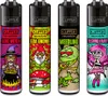 Clipper Reibrad Feuerzeuge Fantasy World, 4 Stück Produktbild-Vorschau 1