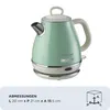 Vintage waterkoker, 1 liter, groen Productafbeelding-voorbeeld 2