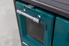 Kachel met bakoven en kookplaat, model 4012, groene houten Productafbeelding-voorbeeld 9
