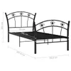 VidaXL 324744, Czarny, 95,8 cm, 2,08 m, 101 cm, 900 x 2000 Podgląd zdjęcia produktu 5