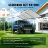 VEVOR 6 x 3 m garážový stan, garážová střešní plachta, Náhled obrázku produktu 4