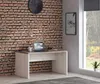 Bürotisch Schreibtisch DURO 140 cm Nachbildung Pinie weiß Produktbild-Vorschau 5