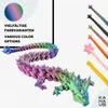 3D Drache - 30 cm – Blau-Grün-Violett Produktbild-Vorschau 5