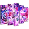 5-teiliges leinwandbild freddie mercury königin 100x70 cm Produktbild-Vorschau 1