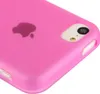Schutzhülle TPU Frosted Case für Handy Apple iPhone 5C Pink Produktbild-Vorschau 4