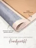 Sisalteppich Beige 200x290 cm | Moderner Teppich für Wohn- Produktbild-Vorschau 3
