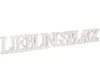 Deko-Aufsteller - Weiß - MDF - 60 x 8 cm Produktbild-Vorschau 6