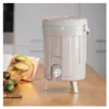 EDA Komposteimer BOKASHI 8 Liter kalkfarben / mandel Produktbild-Vorschau 4