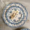 HOMLA Talerz LOURRY deserowy granatowy 19 cm Podgląd zdjęcia produktu 4