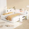 Tagesbett 90x200 cm ausziehbar auf 180x200 cm, gepolstert Produktbild-Vorschau 2
