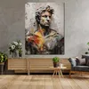 Statue Alexander der Große Pop Art Leinwandbild Wandbild Produktbild-Vorschau 2