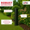 Grafner® Steckdosensäule Schwarz mit 2 Außensteckdosen Produktbild-Vorschau 4