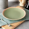 Piatto da dessert in Vetroceramica verde ARTHENA GREEN 21 Anteprima dell’immagine prodotto 2
