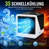 Mobiler Luftkühler Mini Klimaanlage, USB-C Produktbild-Vorschau 6