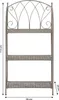 Dehner Regal Luca, Gartenregal, ca. 115.5 x 29 x 58 cm, Produktbild-Vorschau 4