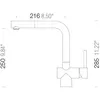 Schock 517120EDM, Otwierane na zewnątrz, Stal nierdzewna, Podgląd zdjęcia produktu 2