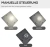 Outsunny Solar Gartenlaterne mit 3 flammig Solarlaterne 120 Produktbild-Vorschau 5