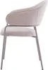 byLIVING Stuhl 2-er Set CURVE / Webstoffbezug in taupe, Produktbild-Vorschau 9