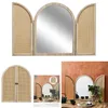 Home Deco Factory Spiegel Bali - Holz - mit Turen - 40 x 50 Produktbild-Vorschau 2