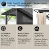 Blumfeldt Pavillon 3x4m, Rostfreier Aluminium-Pavillon mit Produktbild-Vorschau 2