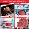 Tefal Ingenio L1529402, Gemischtes Set, Rot, Aluminium, Produktbild-Vorschau 5