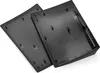 Two black Playstation 5 front plates are shown from the underside on a white background. Podgląd zdjęcia produktu