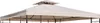 Ersatzdach Pavillon  beige Produktbild-Vorschau 2