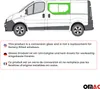 Fenêtre latérale coulissante voiture pour Renault Trafic Voir les images du produit 2