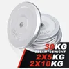 GORILLA SPORTS® Hantelscheiben - 30 kg Set, 2x5 kg, 2x10 kg Produktbild-Vorschau 4