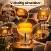LED-Nachttischlampe im Retro-Design, dimmbare Tischleuchte Produktbild-Vorschau 4