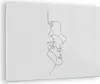 Bilder auf glas - Einteilig - Stück Linear Paar - 70x50cm - Produktbild-Vorschau 1