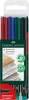 Faber-Castell 152304 marcatore permanente Nero, Blu, Verde, Anteprima dell’immagine prodotto 8