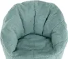 A close-up view of a menthol-colored beanbag chair. Náhľad obrázku produktu